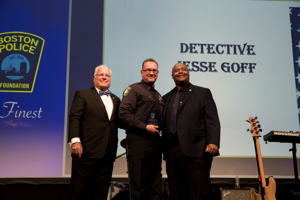 Detective Jesse Goff receives Detective of the Year award